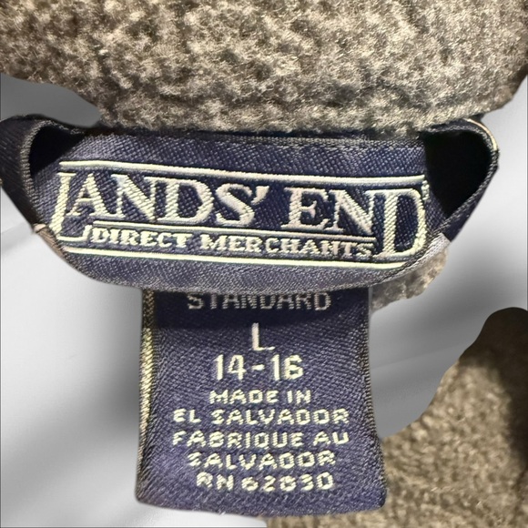 Women’s Lands End button down jacket size L - Picture 3 of 4